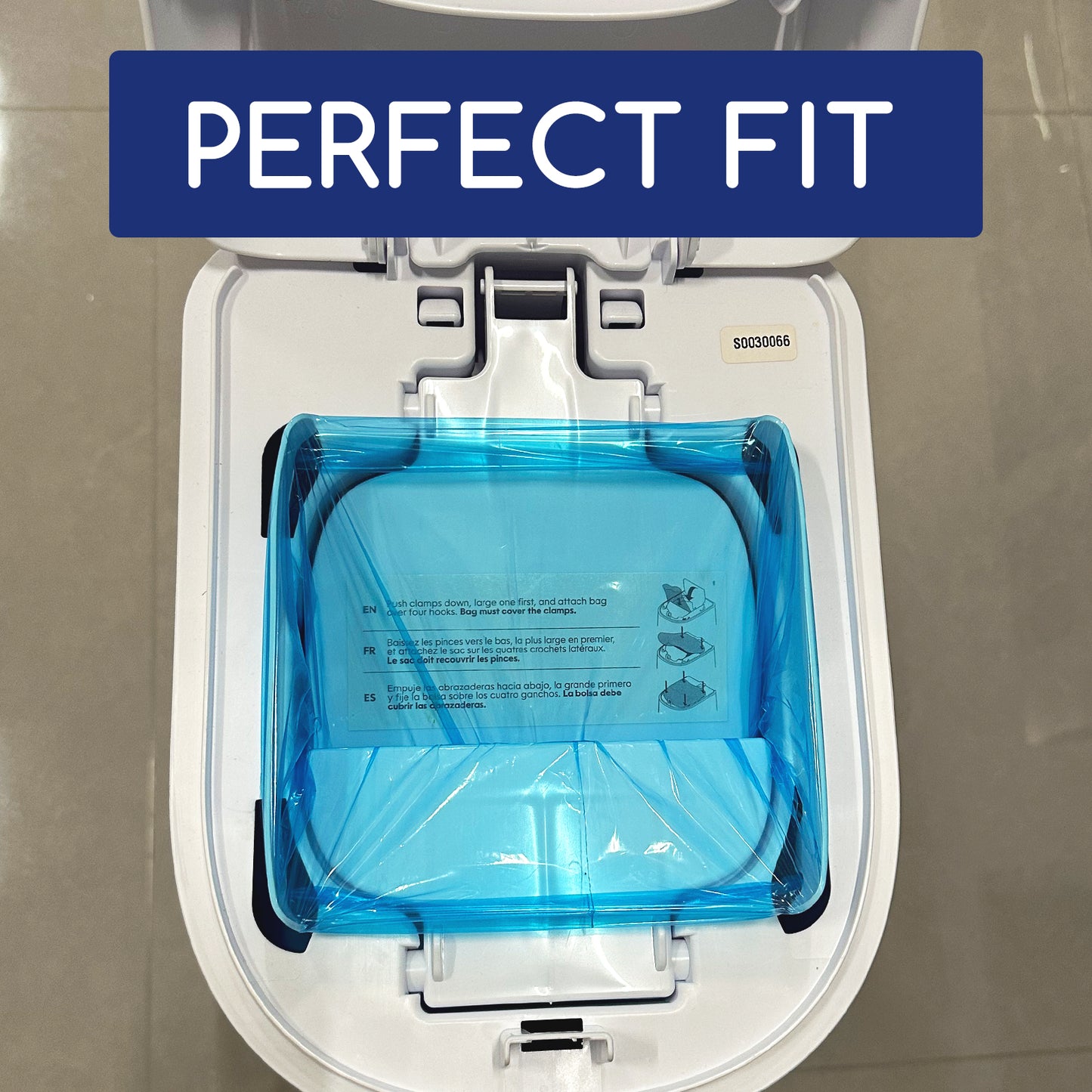 OFTY Refill Bags for Diaper Genie Easy Roll Pail: 7-Layer Leakproof Design